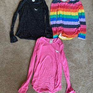 Victoria’s Secret pink sleep shirts